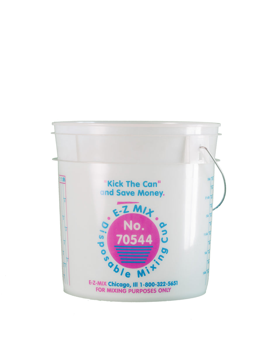 4.25 GALLON MIXING BUCKET W/ LIDS - E-Z MIX