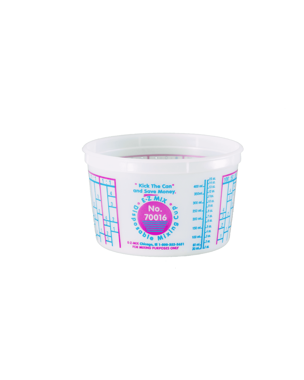 E-Z Mix 1 Pint (16 oz.) Disposable Measuring & Mixing Cups (100 per Ca –  Finish Systems