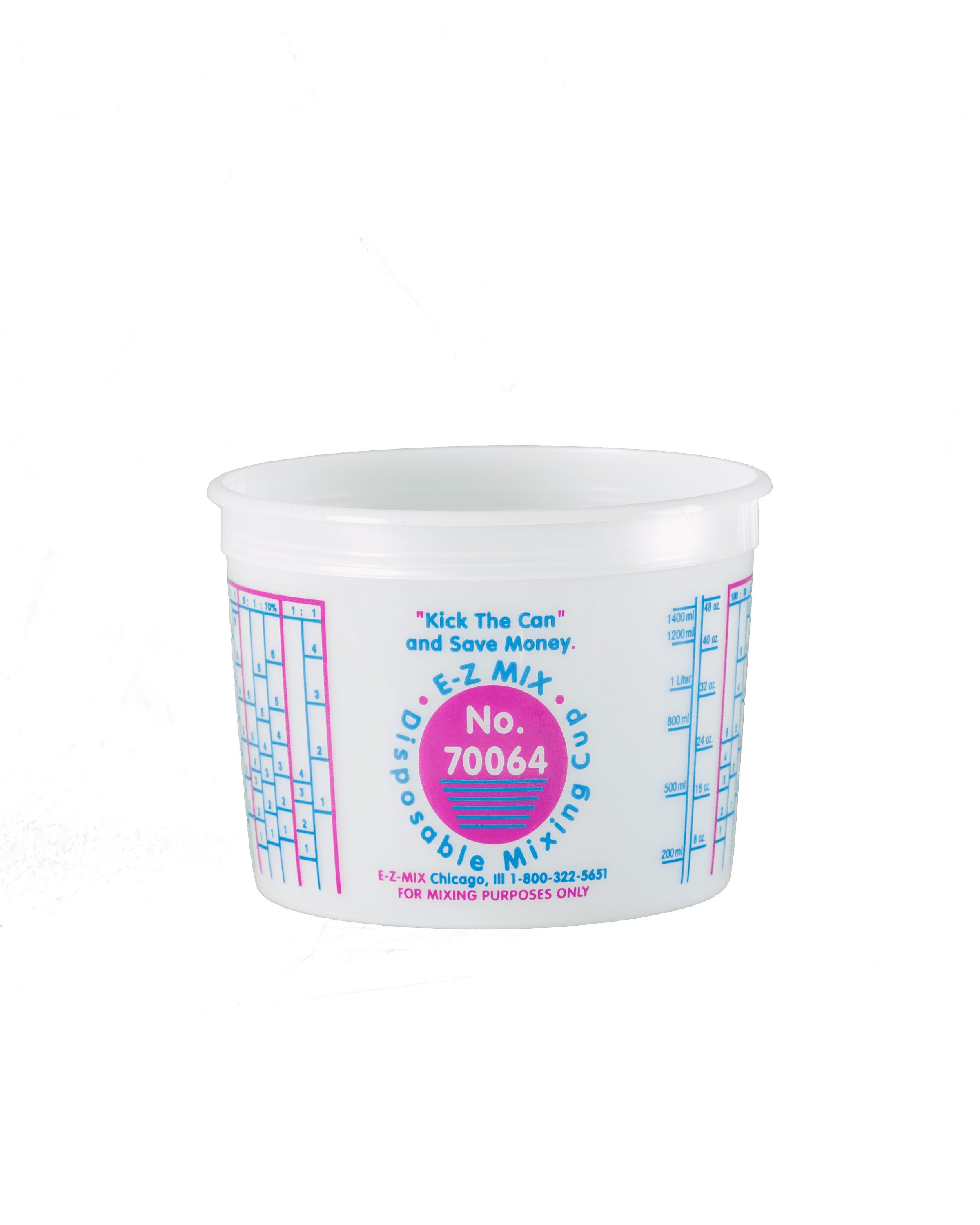2 Quart Automotive Paint Mixing Cups – 50/Case (70064) | E-Z MIX 2 Quart Automotive Paint Mixing Cups – 50/Case (70064) | E-Z MIX
